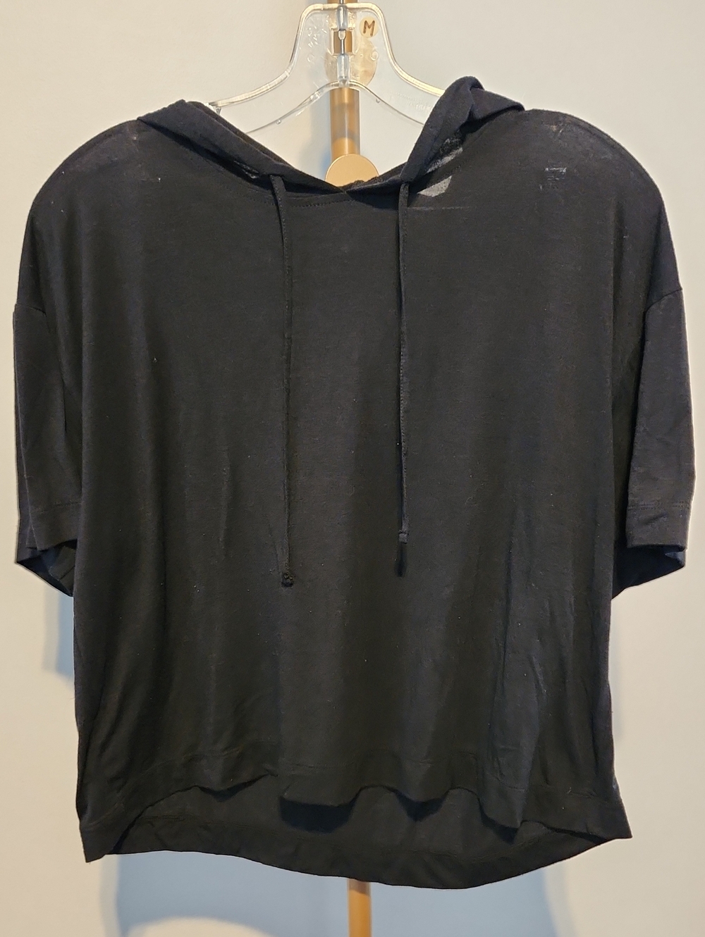 RBX Black Short-Sleeve Hooded Tee